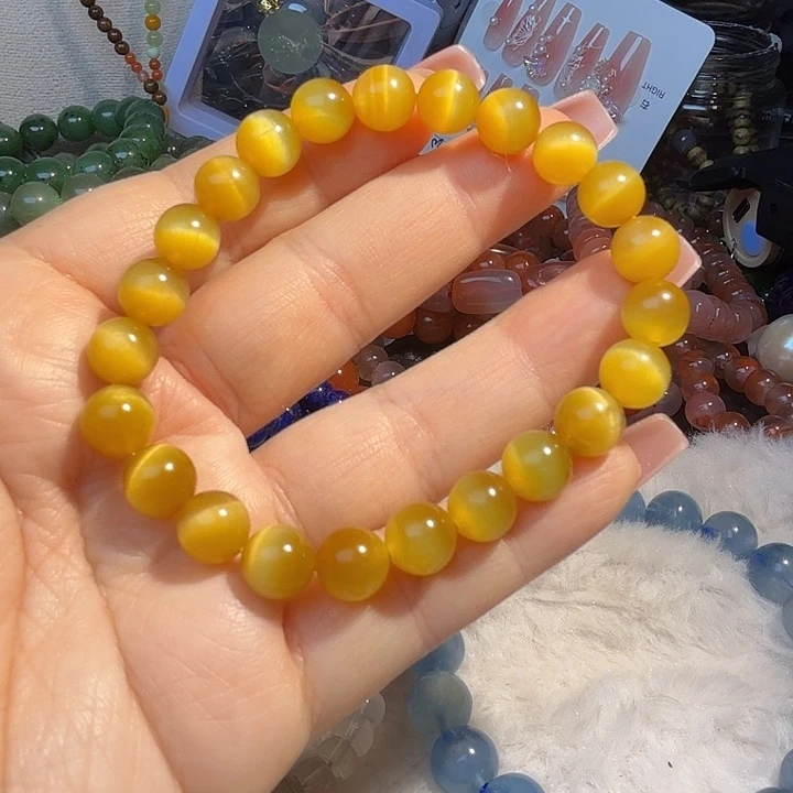 未镶嵌水晶手链金虎眼