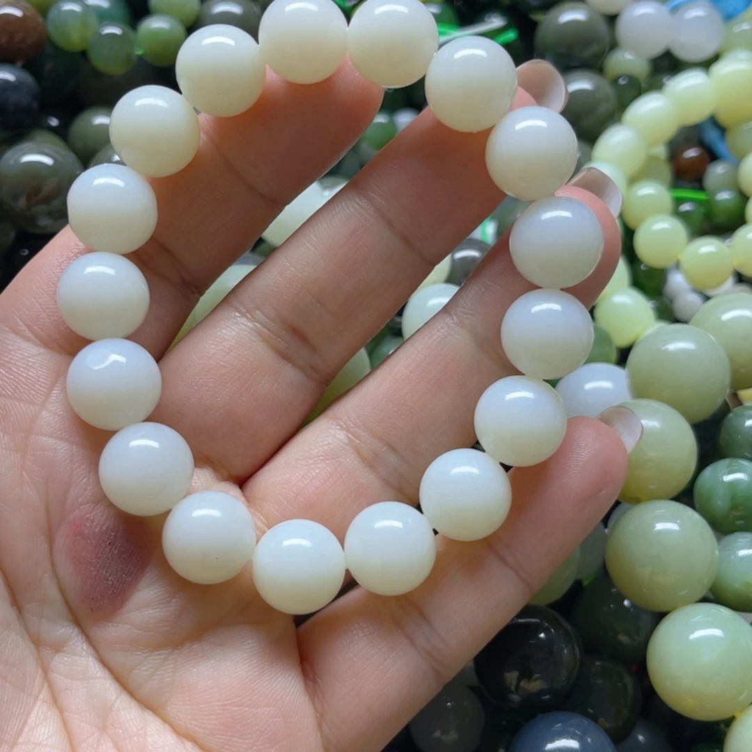 和田玉手链未镶嵌