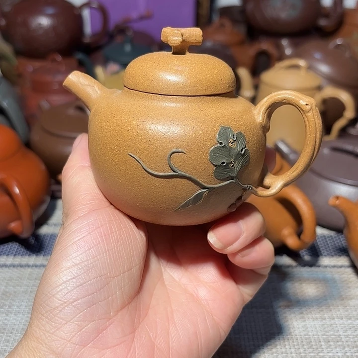 紫砂茶壶原矿宜兴紫砂