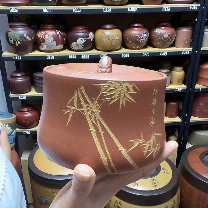 紫砂茶叶罐紫砂茶叶罐
