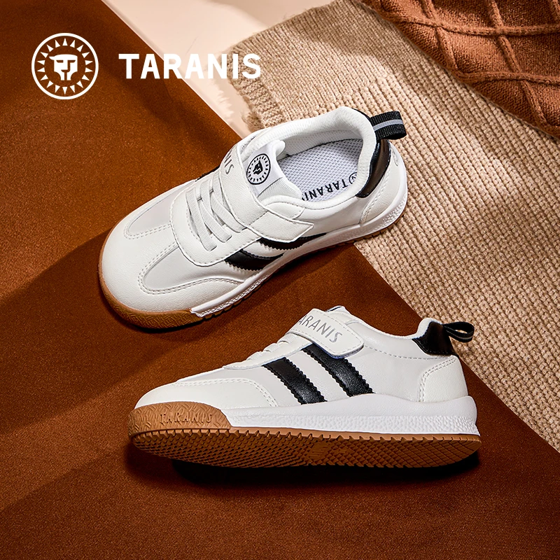 泰兰尼斯儿童德训鞋秋季防滑缓震运动中大童校园休闲鞋T01D5C8110