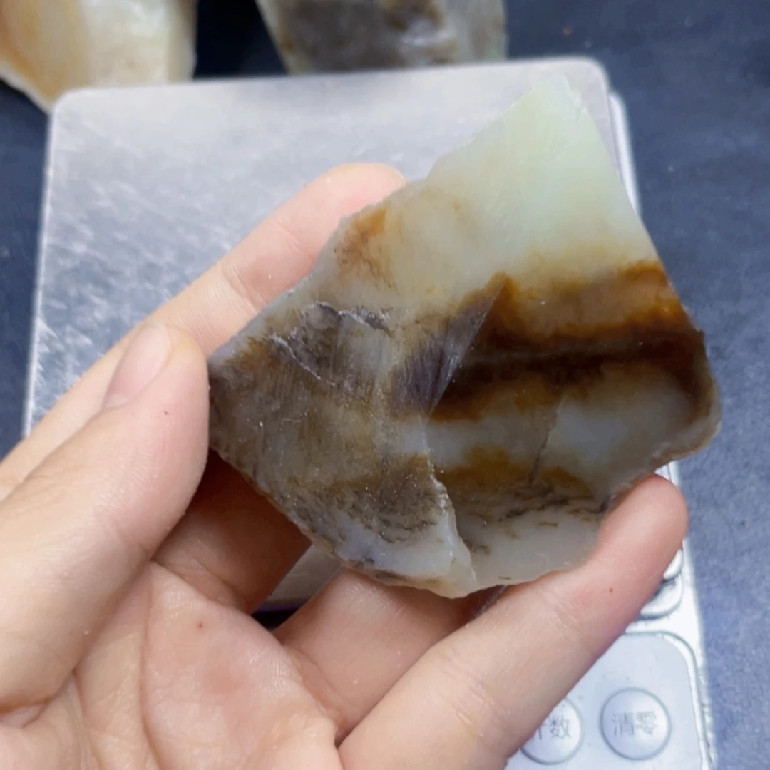 未镶嵌和田玉珠宝半成品