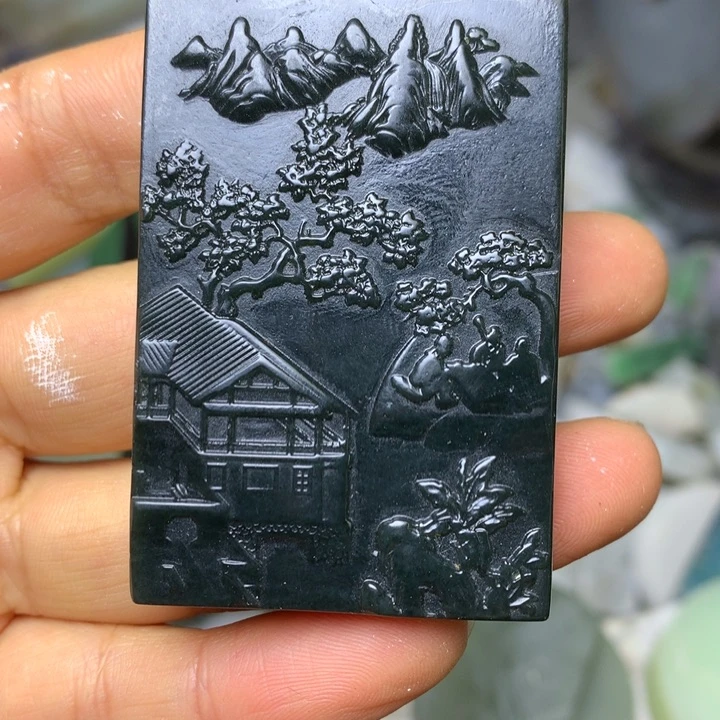 未镶嵌和田玉珠宝半成品