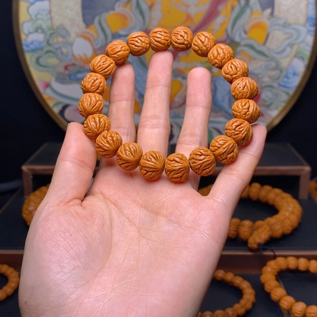 手串桃核龙纹桃核火焰纹