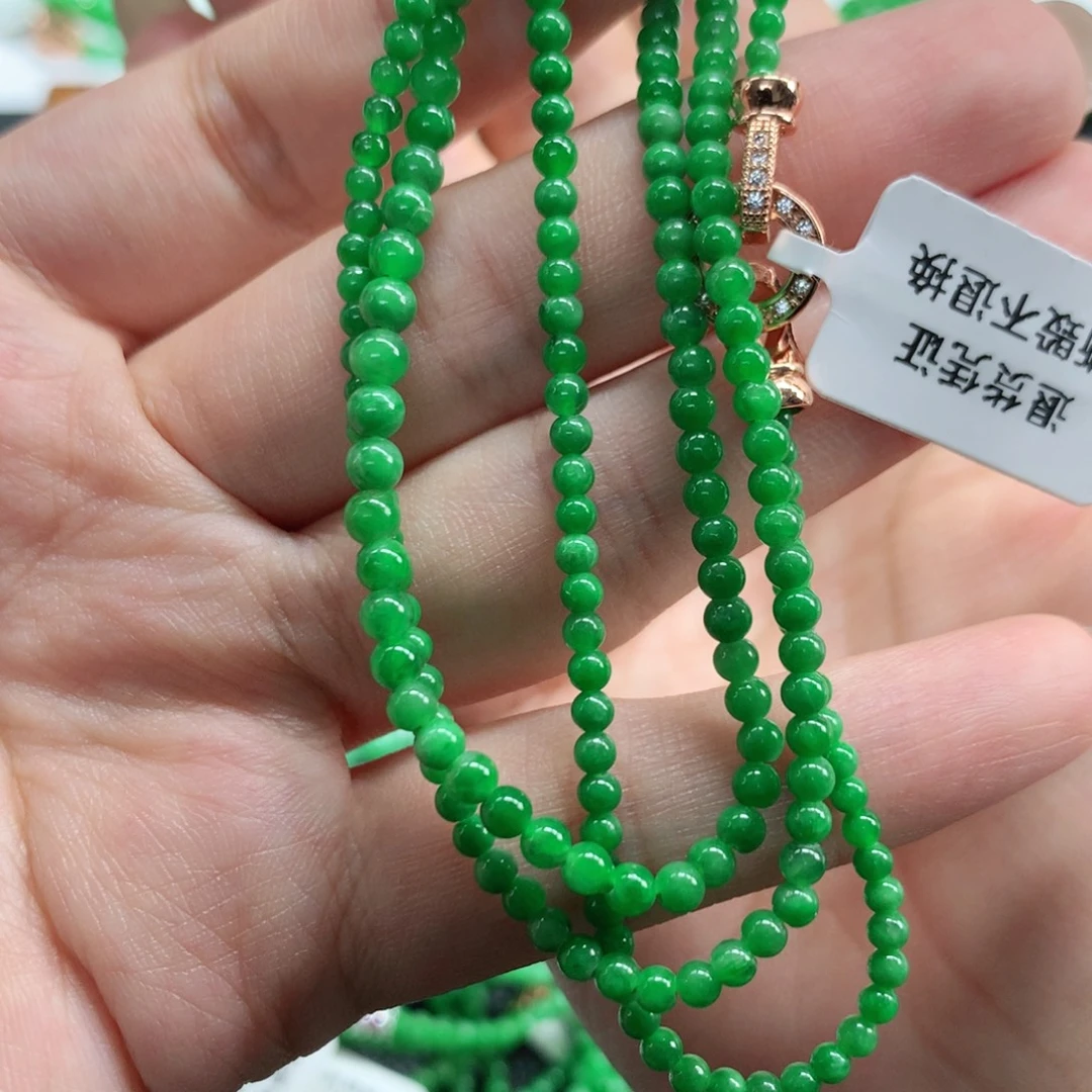 翡翠未镶嵌手链翡翠