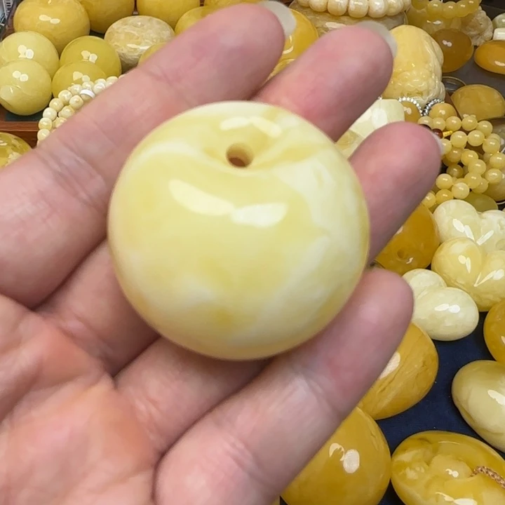 蜜蜡未镶嵌颈饰天然蜜蜡