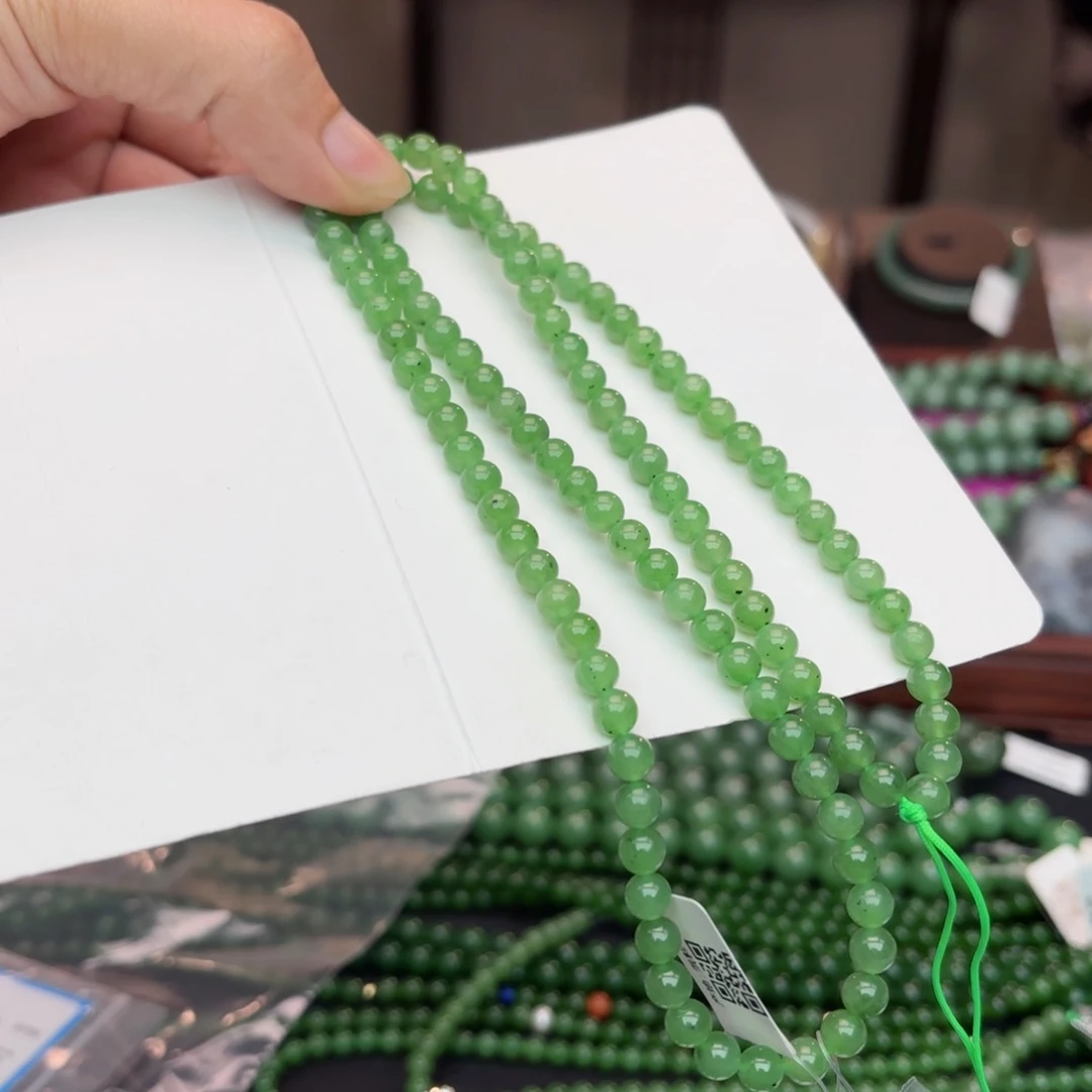 和田玉手串未镶嵌