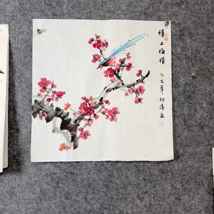 国画精品手绘国画作品