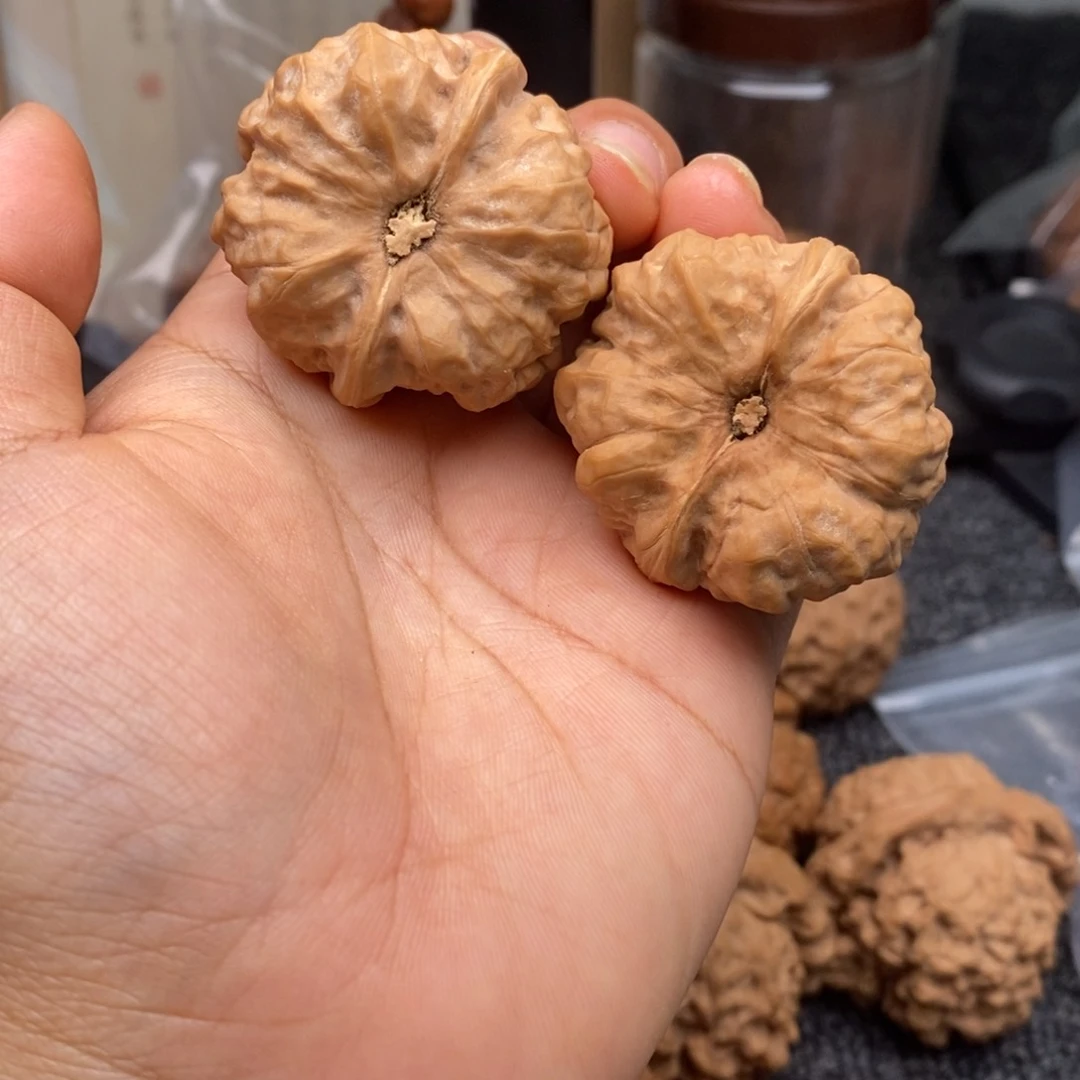 文玩核桃把件38蛤蟆头318