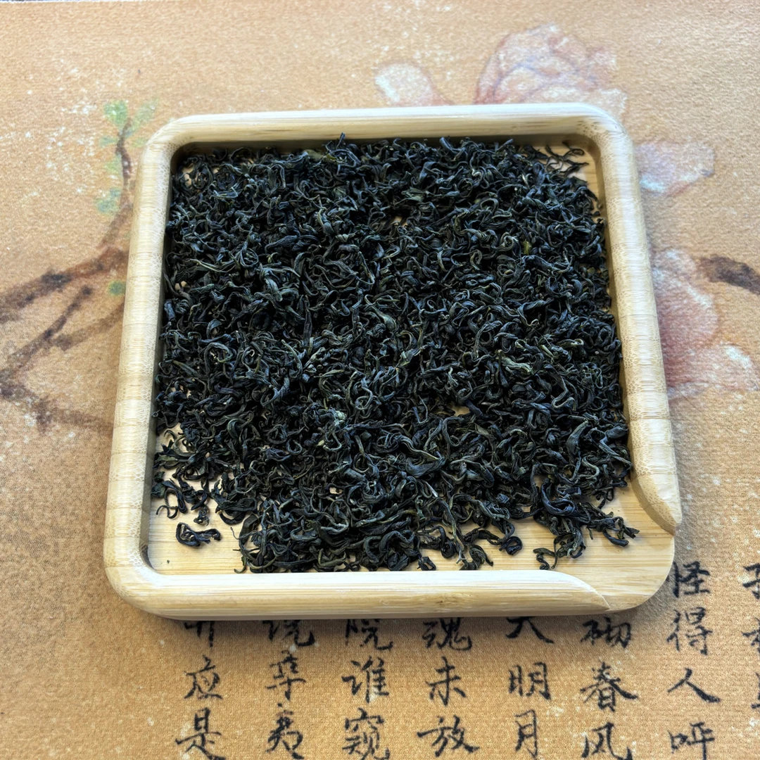 2025年春茶新茶 崂山绿茶五月末大田手工碧螺春 豆香浓郁回甘甜