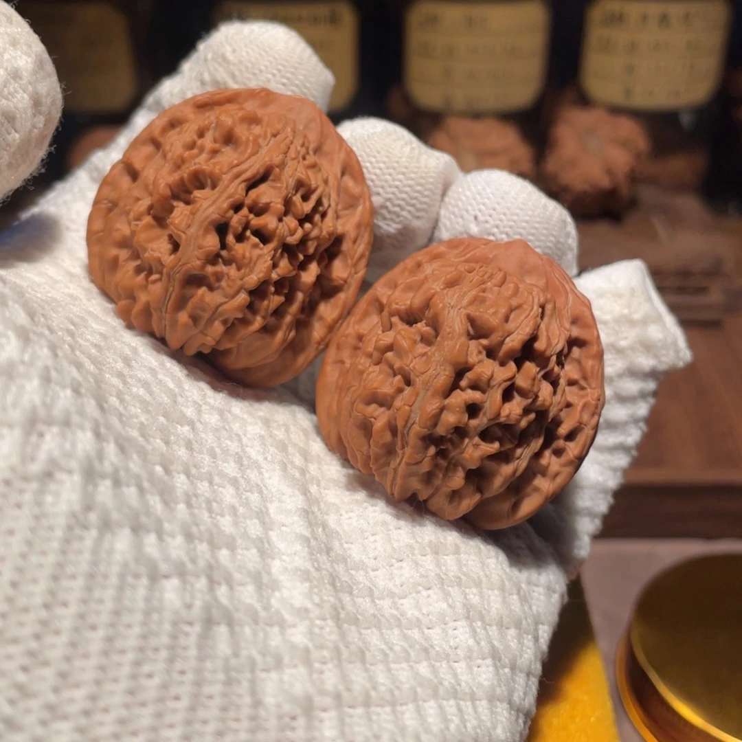 文玩核桃把件39汉高楼