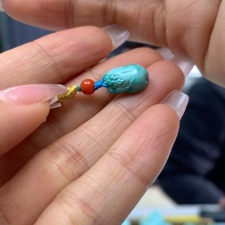 绿松石未镶嵌配饰