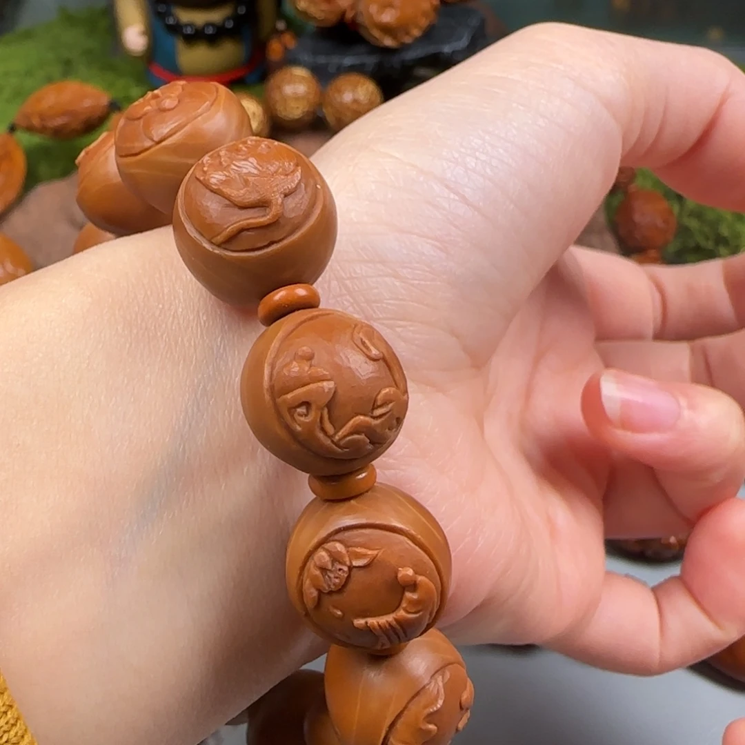 橄榄核手串/手链15小籽无相佛