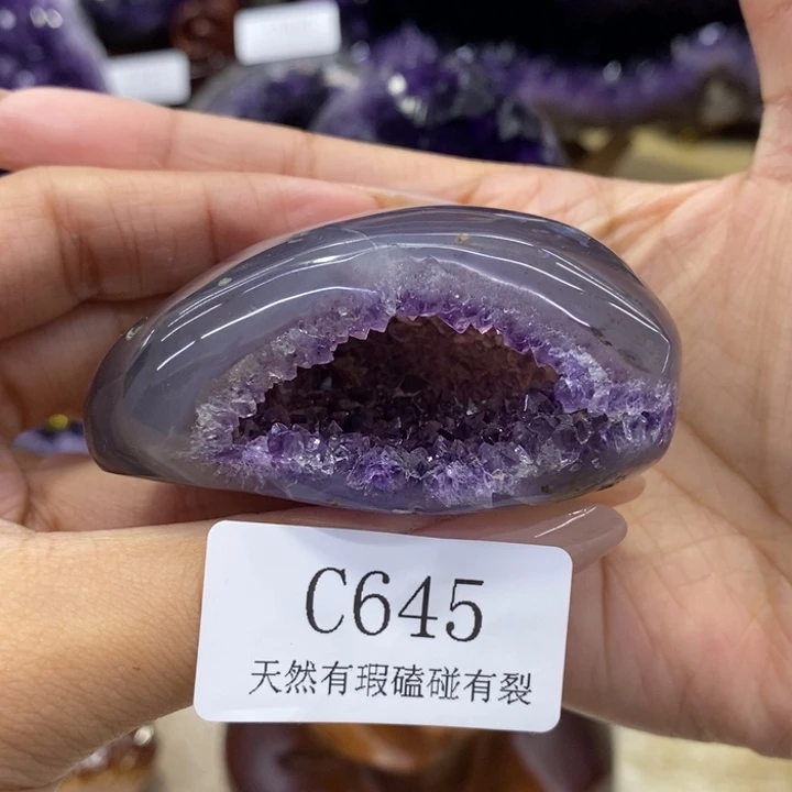 苹***果大型摆件（非配饰）未镶嵌紫晶