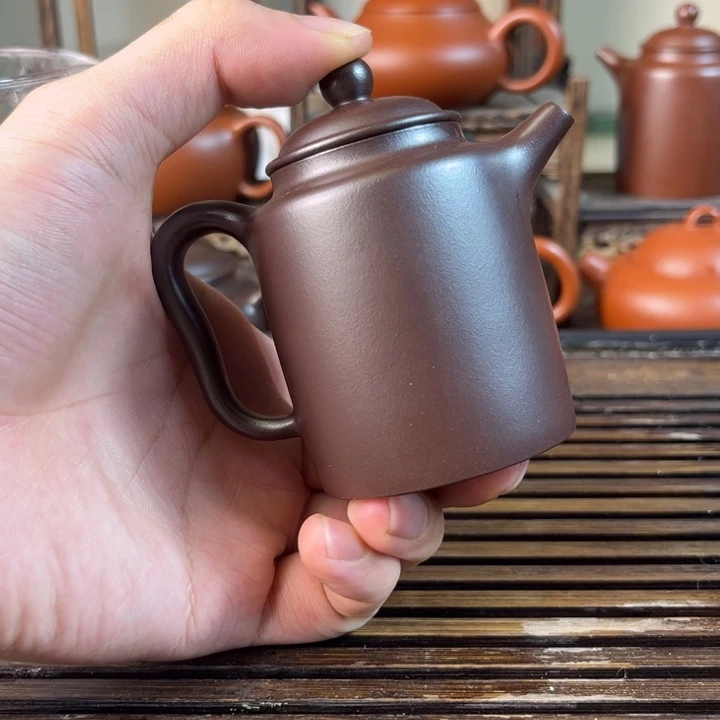 茶壶紫砂原矿紫砂手工制作