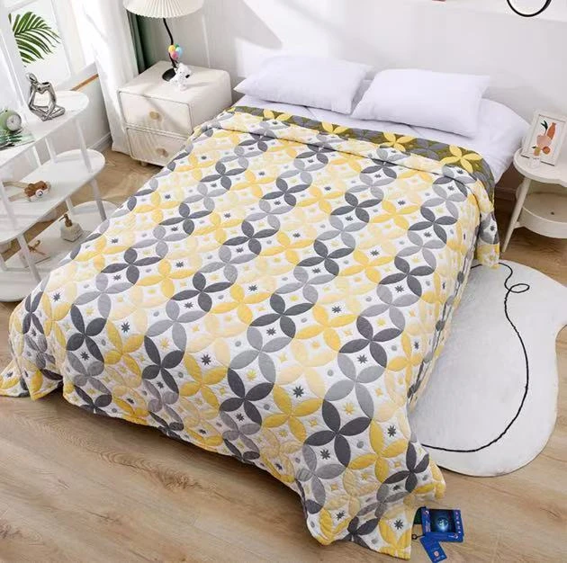 （财运亨通）150*200云朵泡芙被纯棉十层纱布高档柔软春秋夏凉被