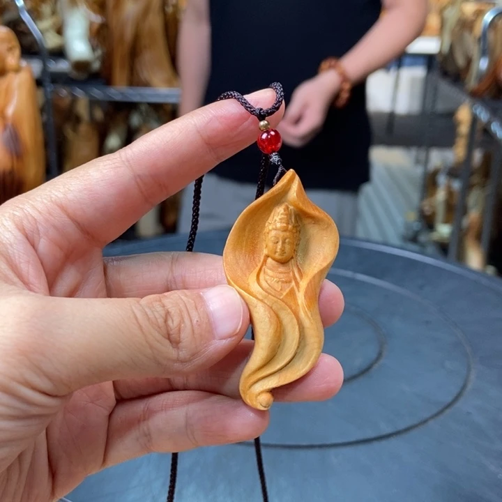 柏木（崖柏）手把件