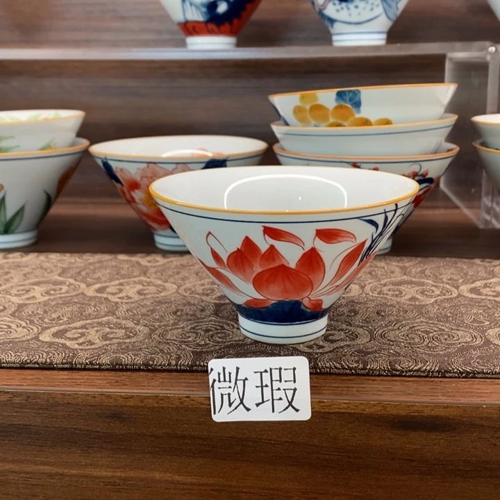 釉下老陶泥手工绘制
