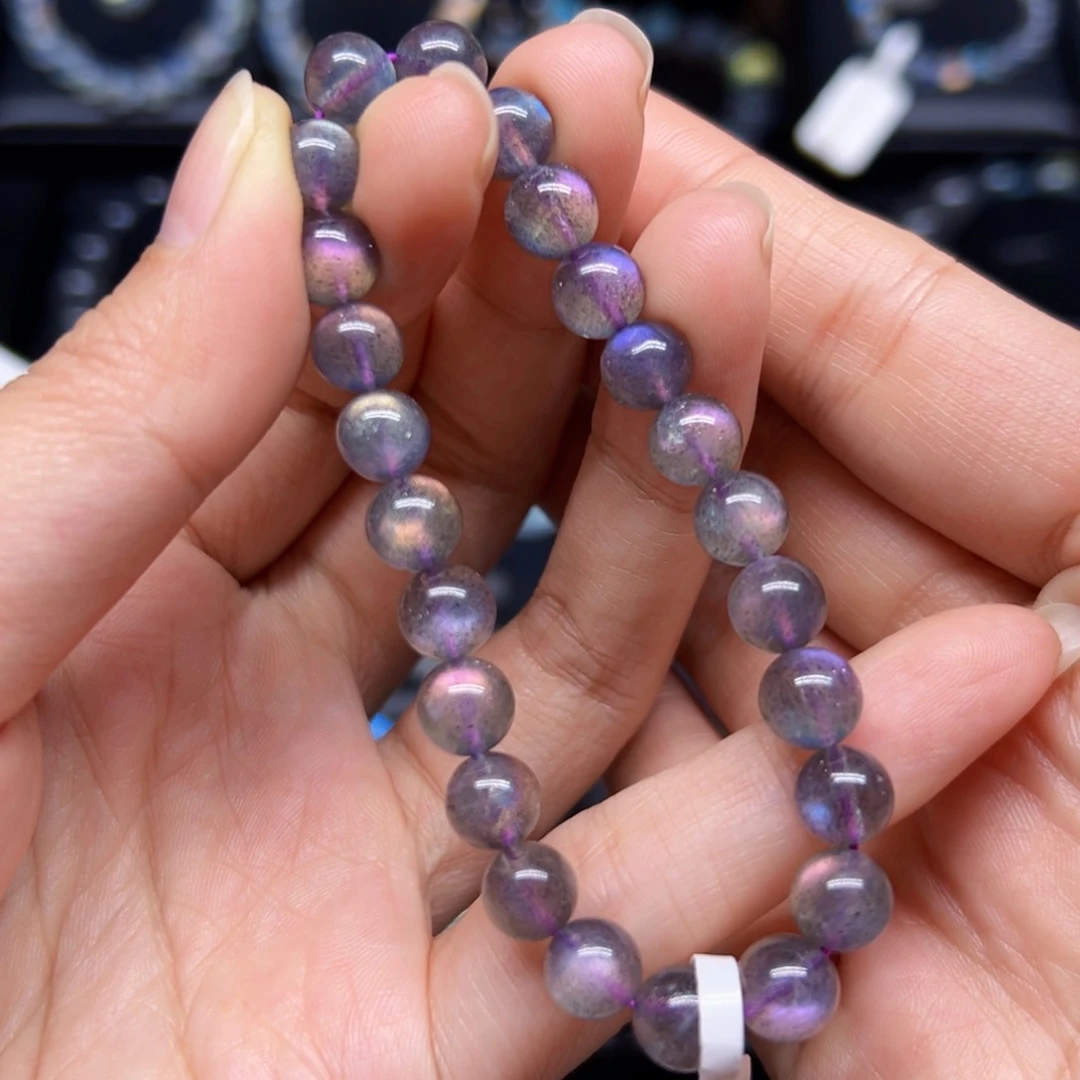 未镶嵌手链长石7.8左右