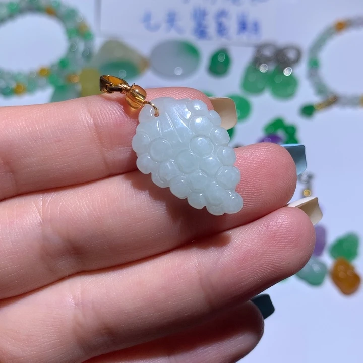 翡翠未镶嵌颈饰无镶嵌5