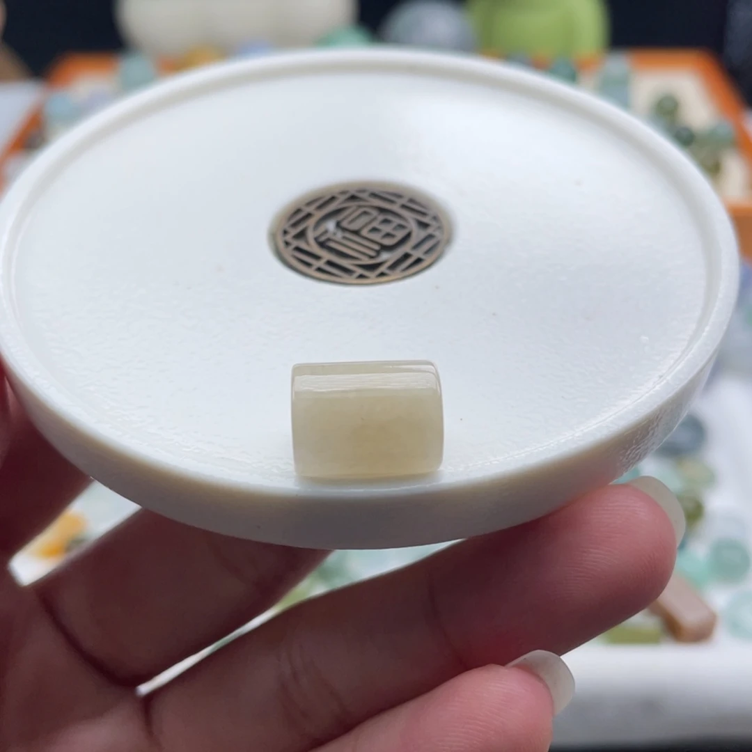 翡翠散珠天然缅甸翡翠a货12.5×9,5