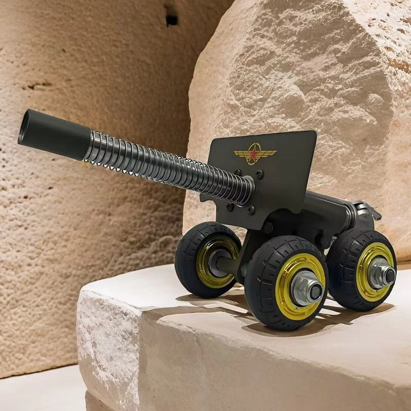四轮大炮可打飞鞭炮大地红回弹连发纯手工制作过年放炮神器
