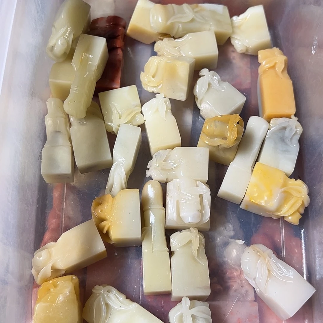 寿山石随机批发10个