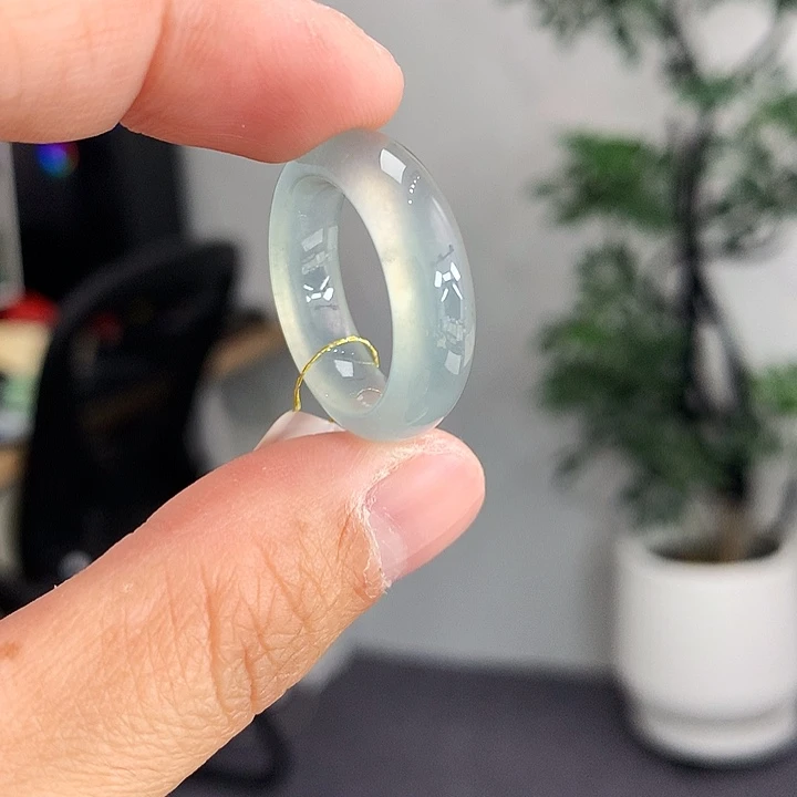 翡翠未镶嵌戒指15号