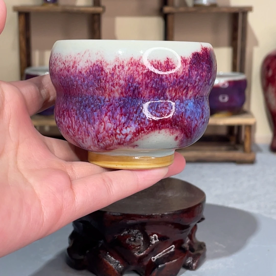 摆件陶传统煤烧钧瓷摆件精品