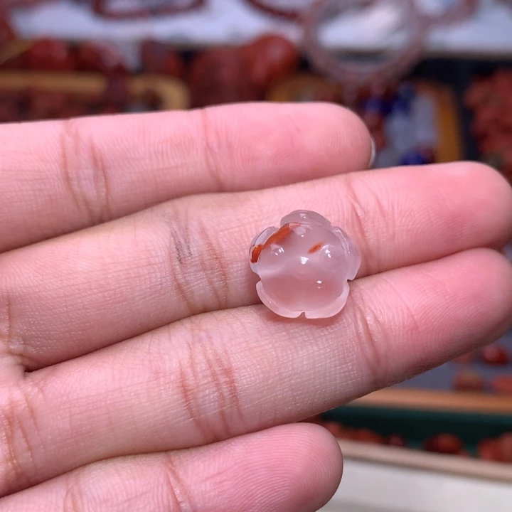 未镶嵌南红南红玛瑙莲花