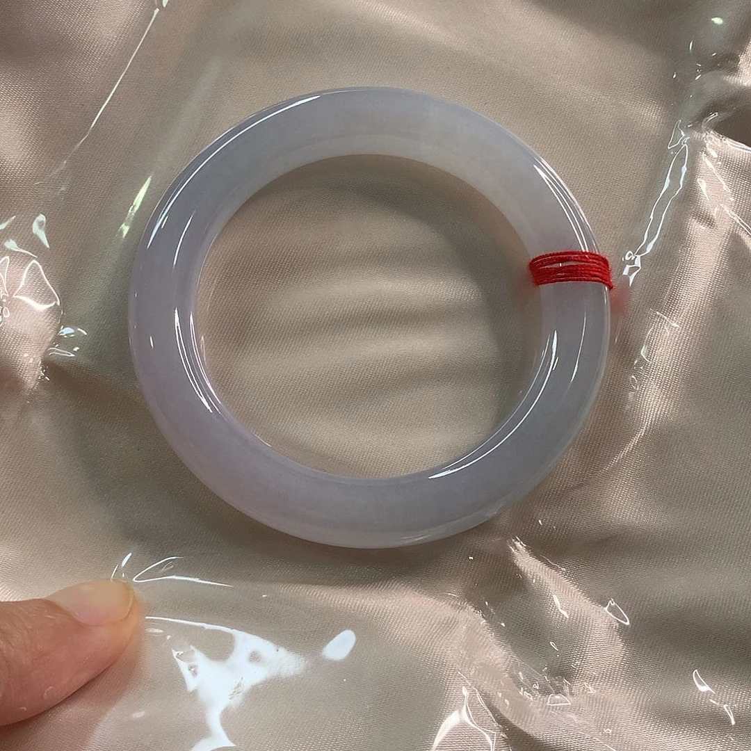 朱***珠未镶嵌手镯翡翠翡翠手镯54.2