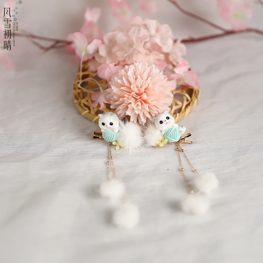 风雪初晴（一元购）发夹发簪国风簪子百搭复古古风可爱超仙气质