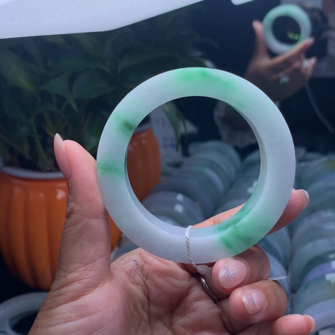 定制翡翠未镶嵌55-57圈