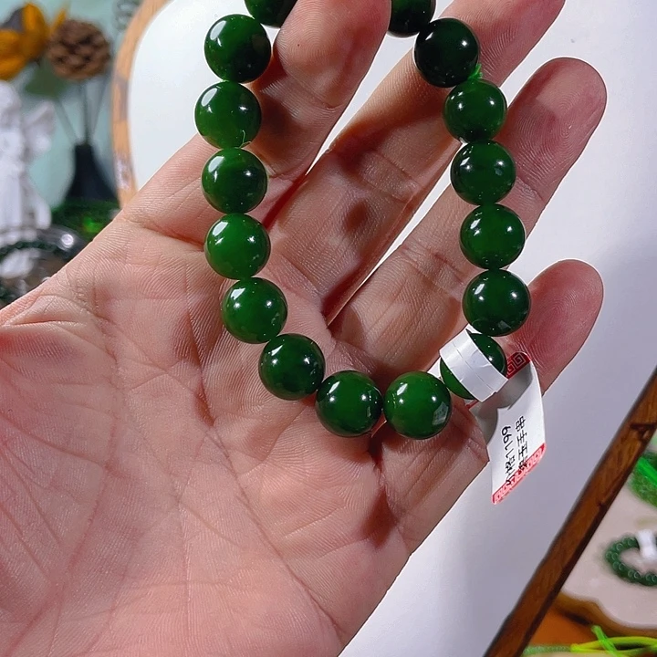 އ***އ和田玉（碧玉）未镶嵌颈饰12