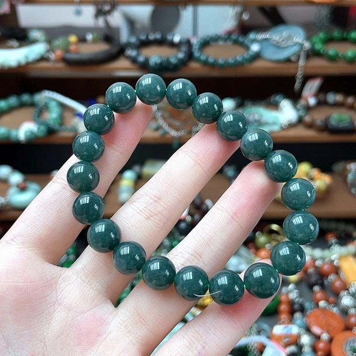 翡翠未镶嵌手链饰品