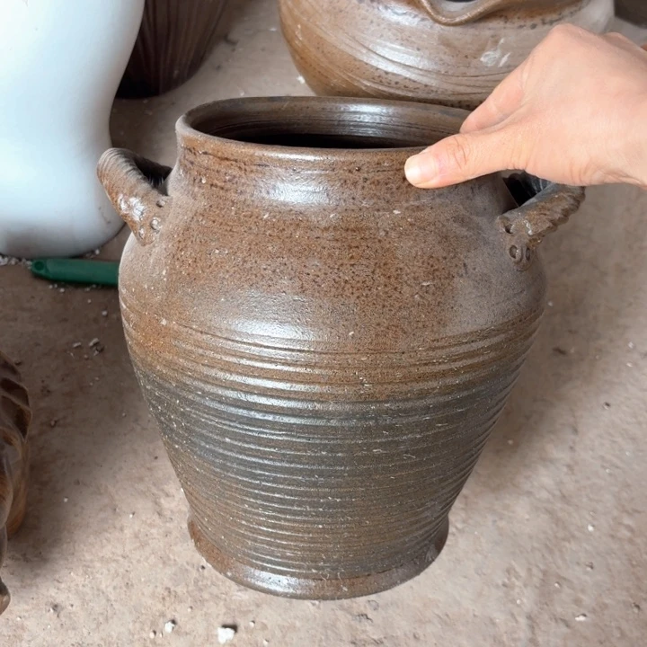 紫砂花盆口径16/25有孔