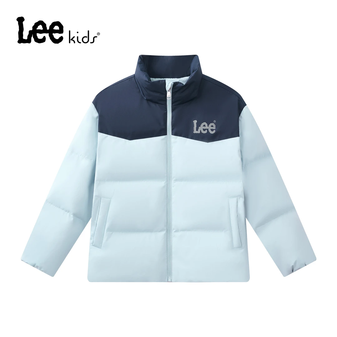 线下同款lee儿童短款厚羽绒服保暖男女同款大小通穿LK5X2WUT0297