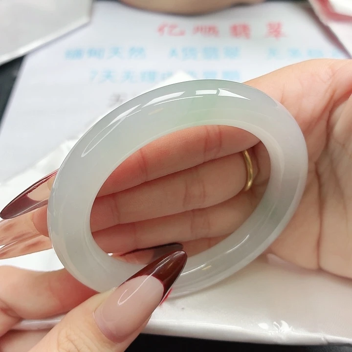 未镶嵌手镯翡翠57圈口