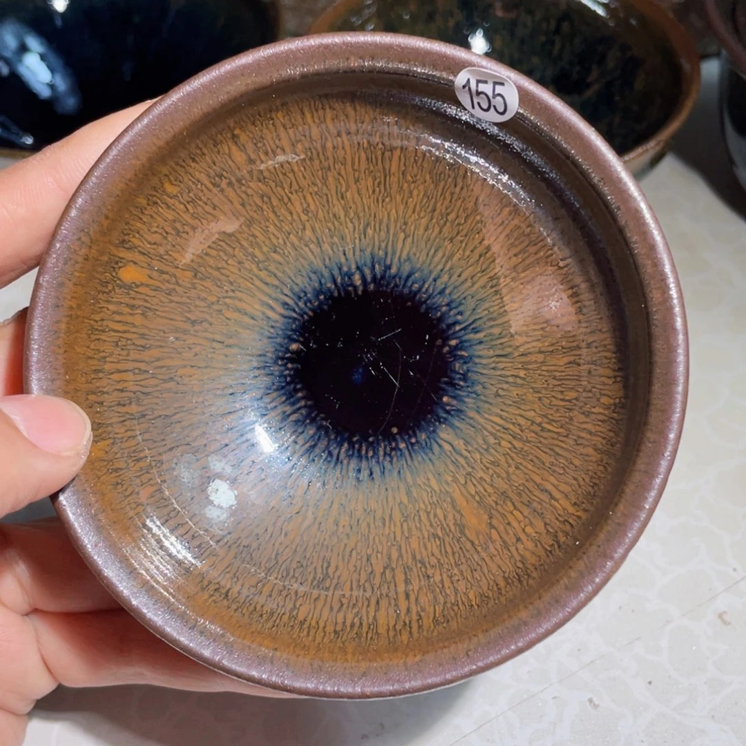 茶盏龙窑柴烧建盏155