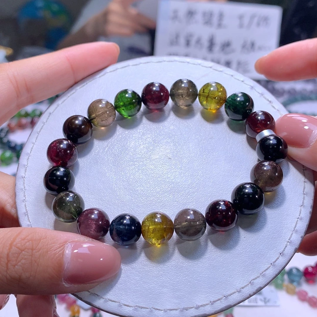 【闪购商品】未镶嵌手串碧玺10m