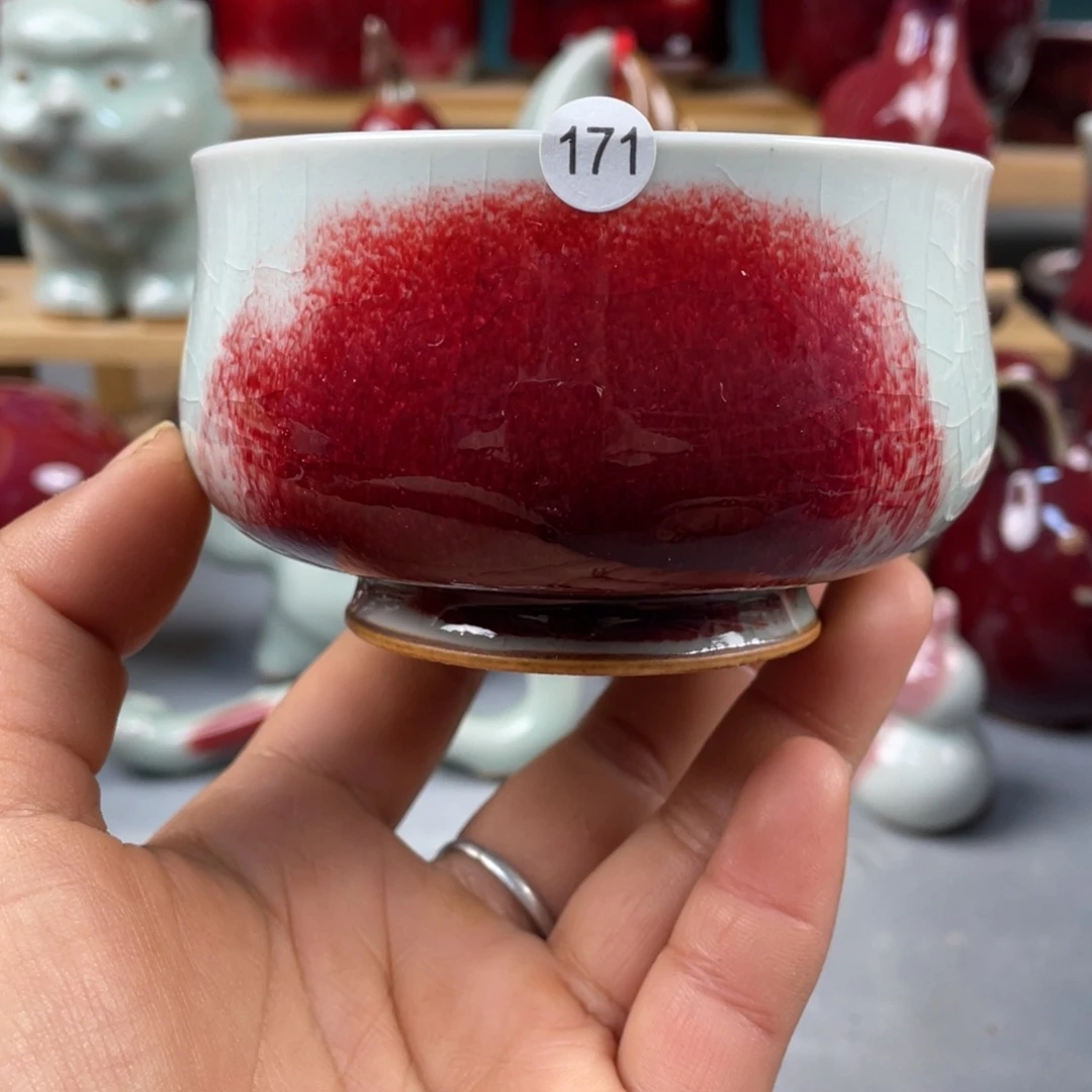 瓷片纯手工制作……微微瑕