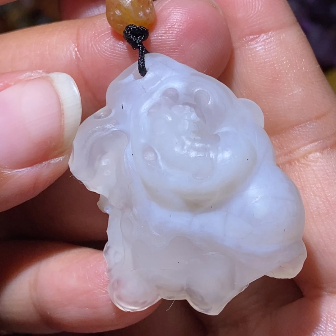 未镶嵌玛瑙/玉髓珠宝半成品