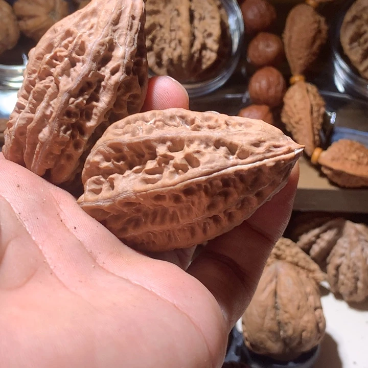 崔***༗文玩核桃吊坠东北46