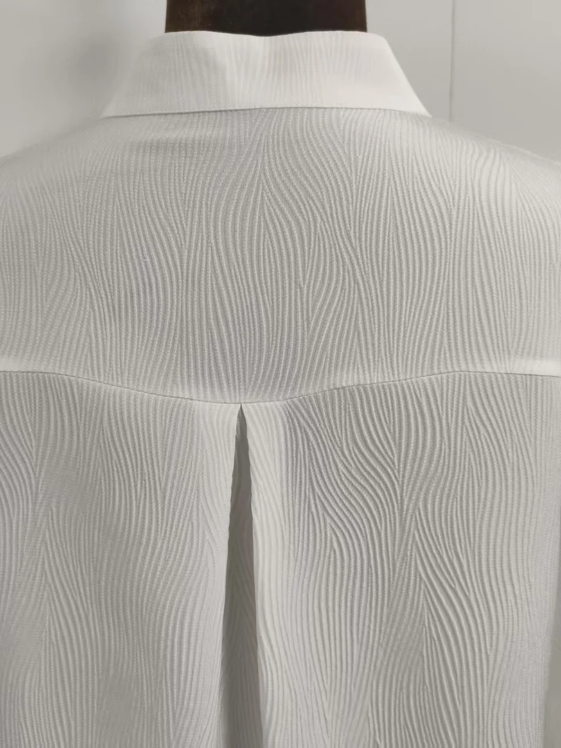 [工厂直销] 时尚新中式国风春夏气质提花桑蚕丝-F25088