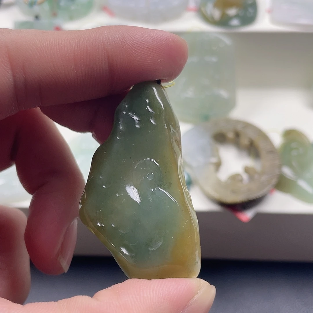 翡翠未镶嵌颈饰天然翡翠1111111