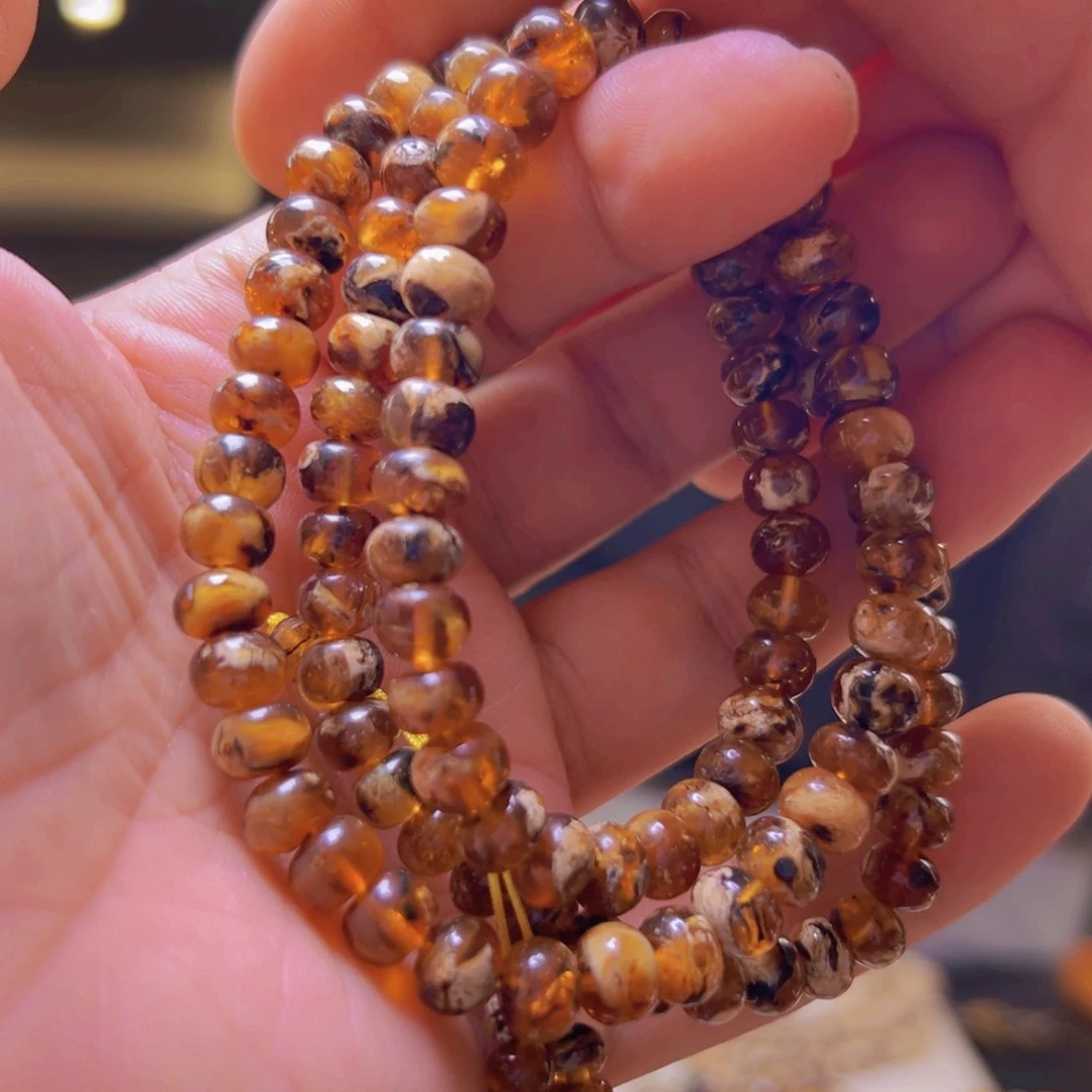 裸石琥珀未镶嵌抚顺9-6