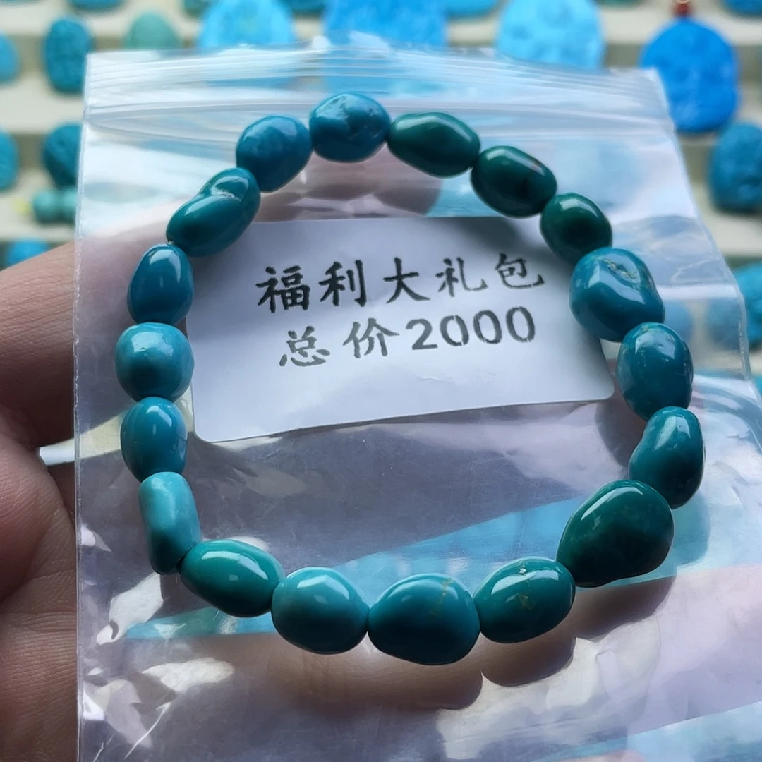 绿松石未镶嵌颈饰