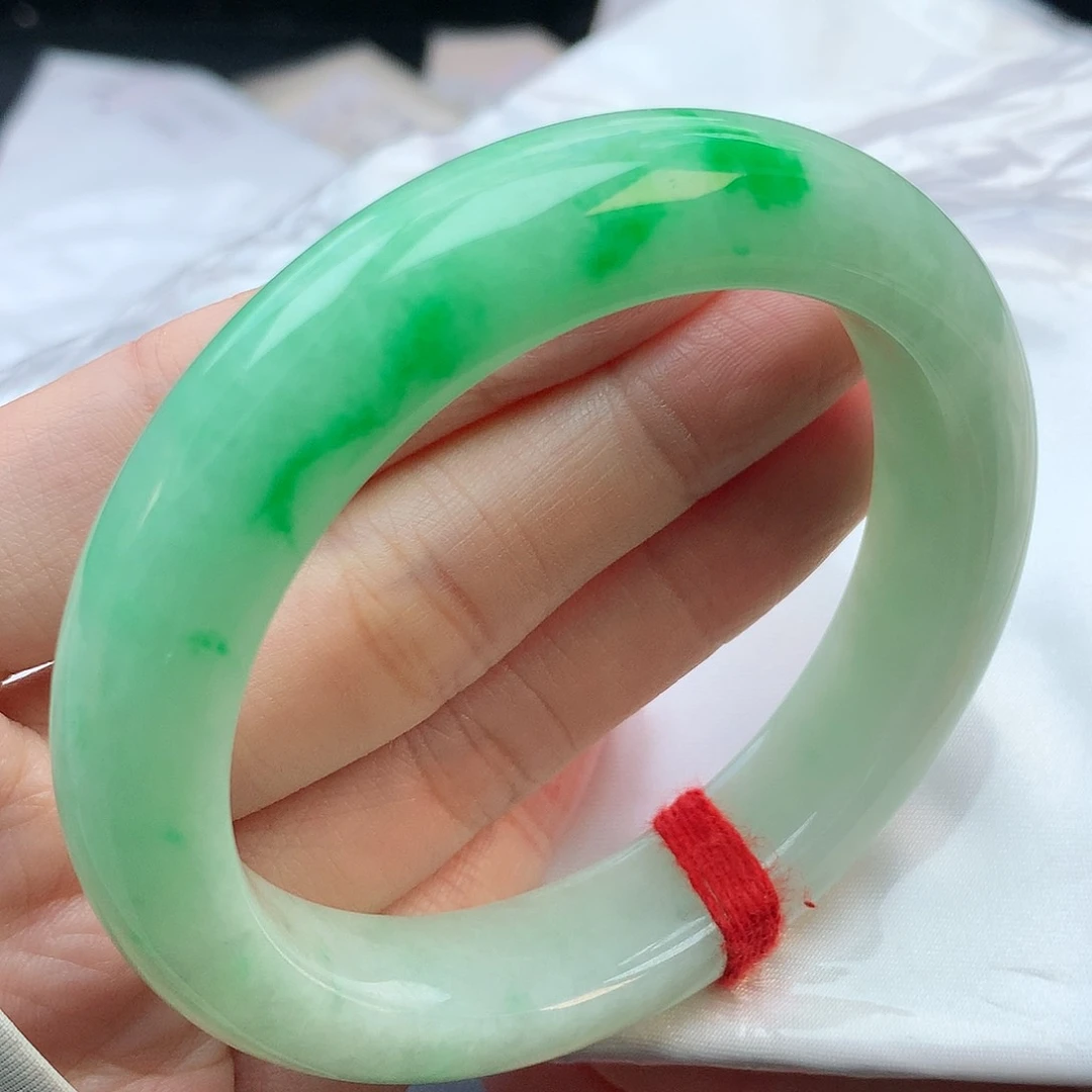 翡翠手镯未镶嵌57圈口881765