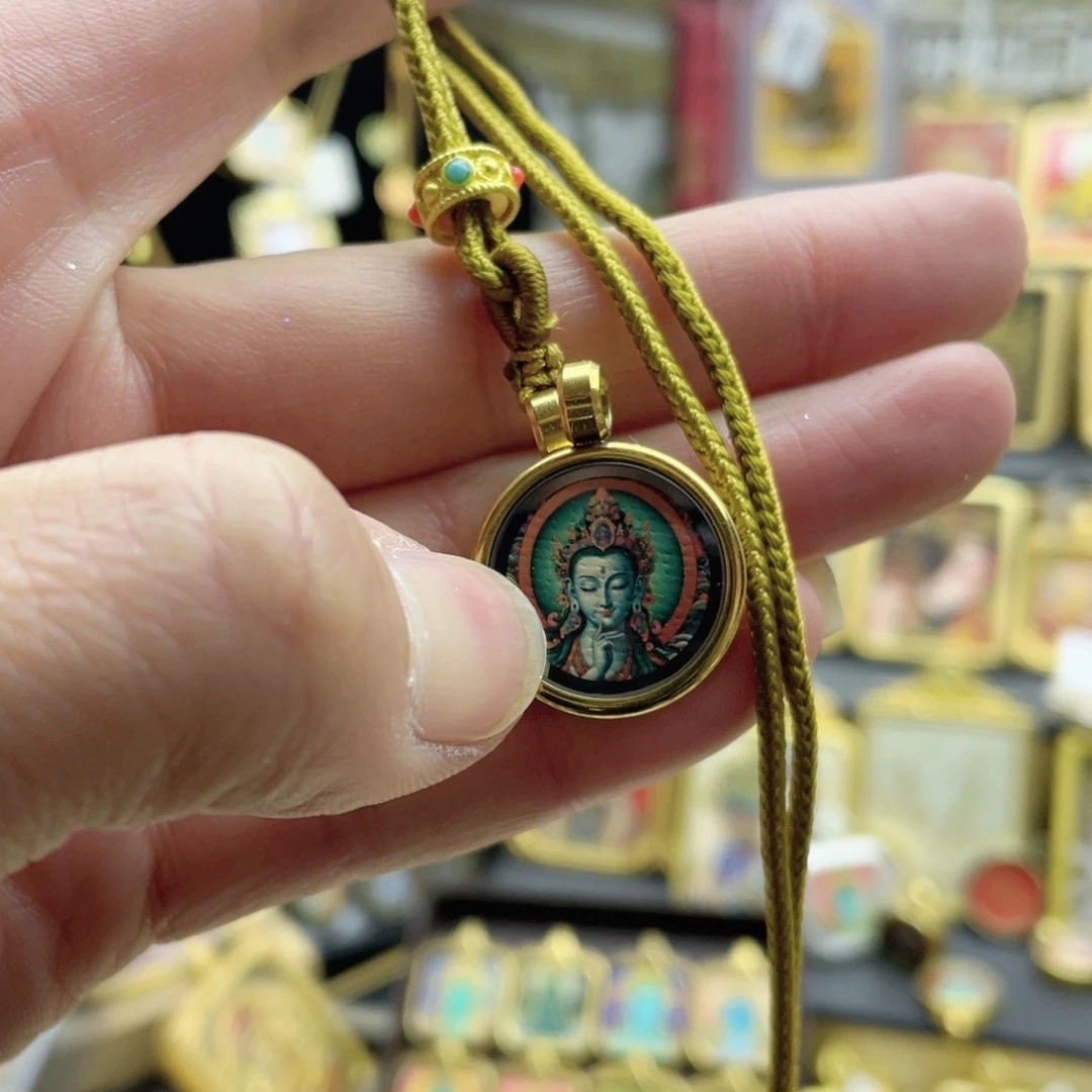 铜铁合金类唐卡的制作方法与