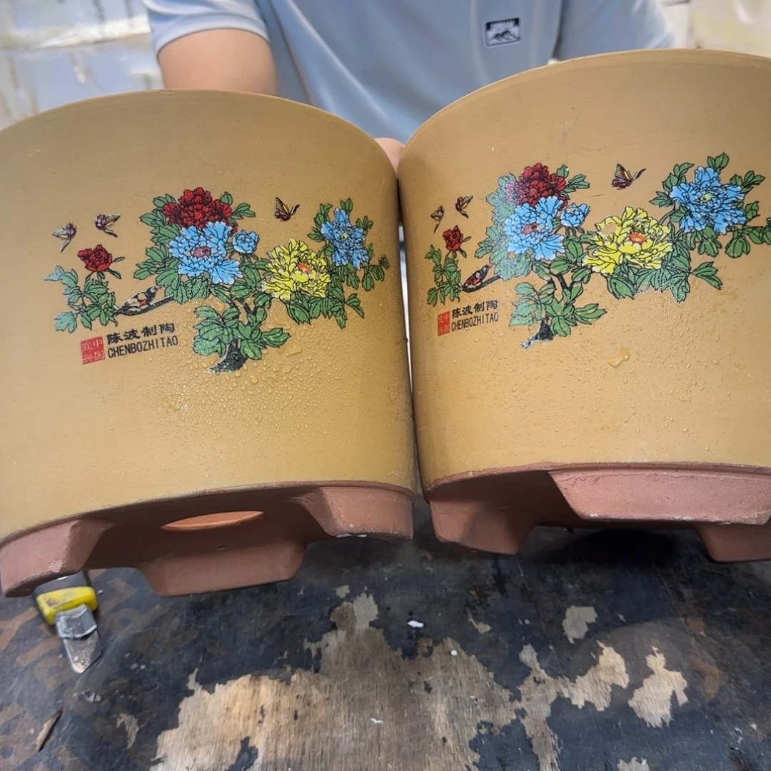 紫砂花盆紫砂口径20